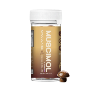 Muscimol Chocolates - Mushroom Doses - Milk Chocolate 15ct