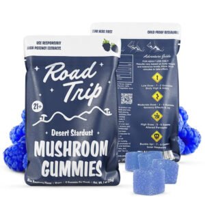 Road Trip Stardust Gummies - Blue Raspberry